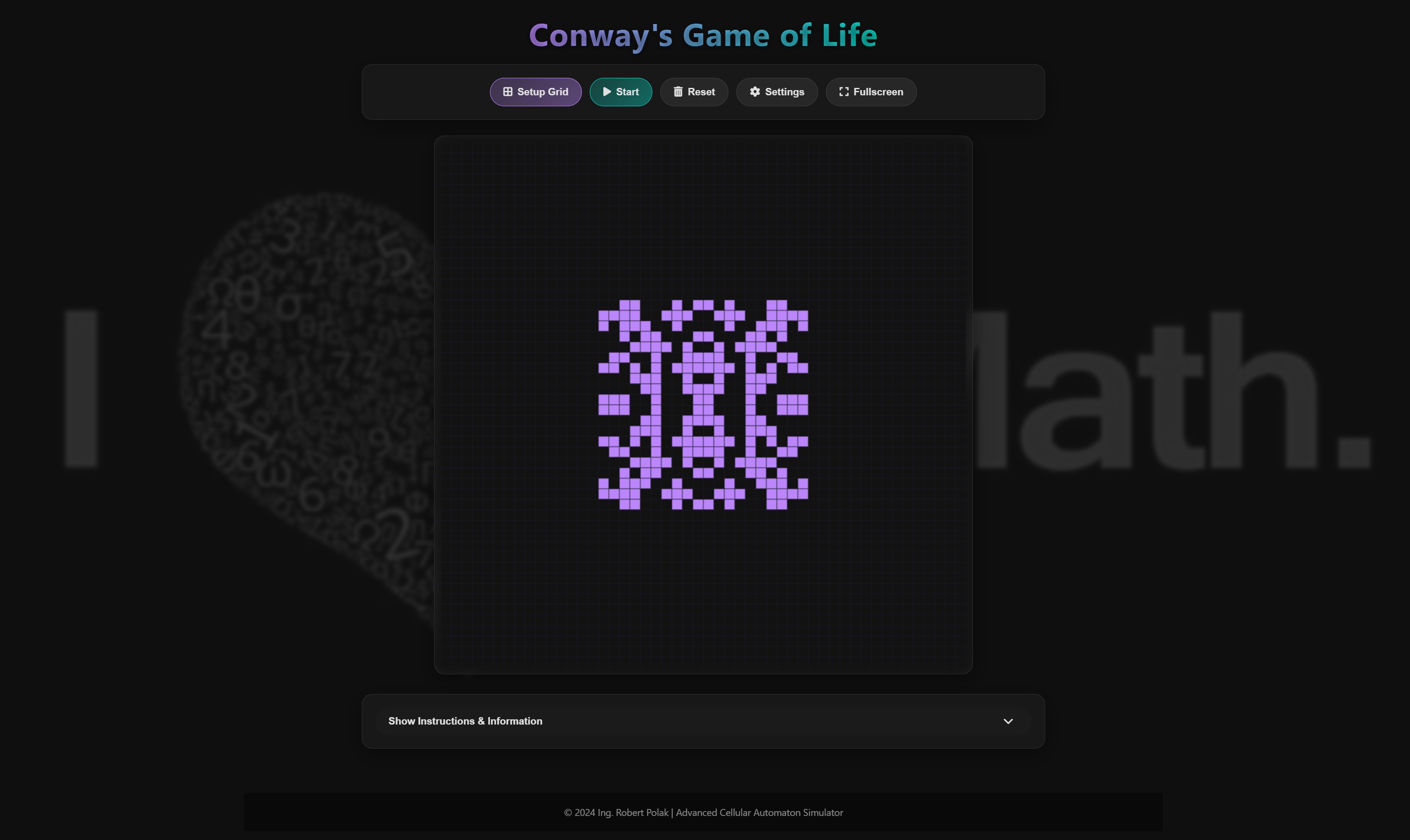 Conway Game of Life